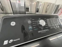 GE GTW690BMT0DG 5.3 Cu. Ft. Washer & GTD69EBPT0DG 7.4 Cu. Ft. Electric Dryer Set – 27" – Image 7