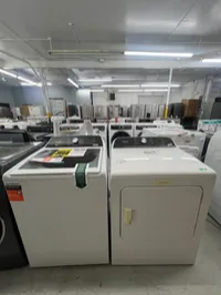 Whirlpool WTW5057LW1 & YWED6150PW0 Washer & Electric Dryer Set – Image 1