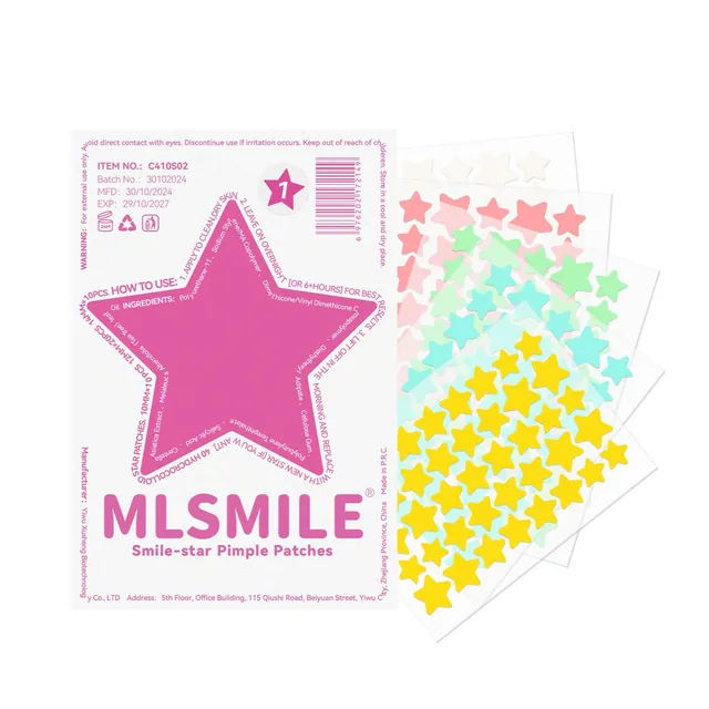 MLSMILE Star Pimple Patch (Pimple Patch) – Image 1