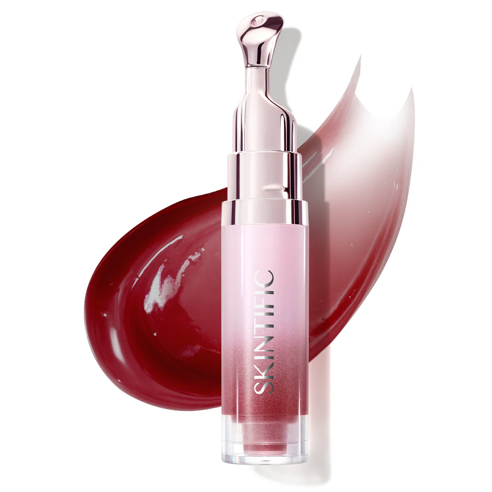Skintific Peptide Nourishing Brightening Lip Serum – Dusty Rose