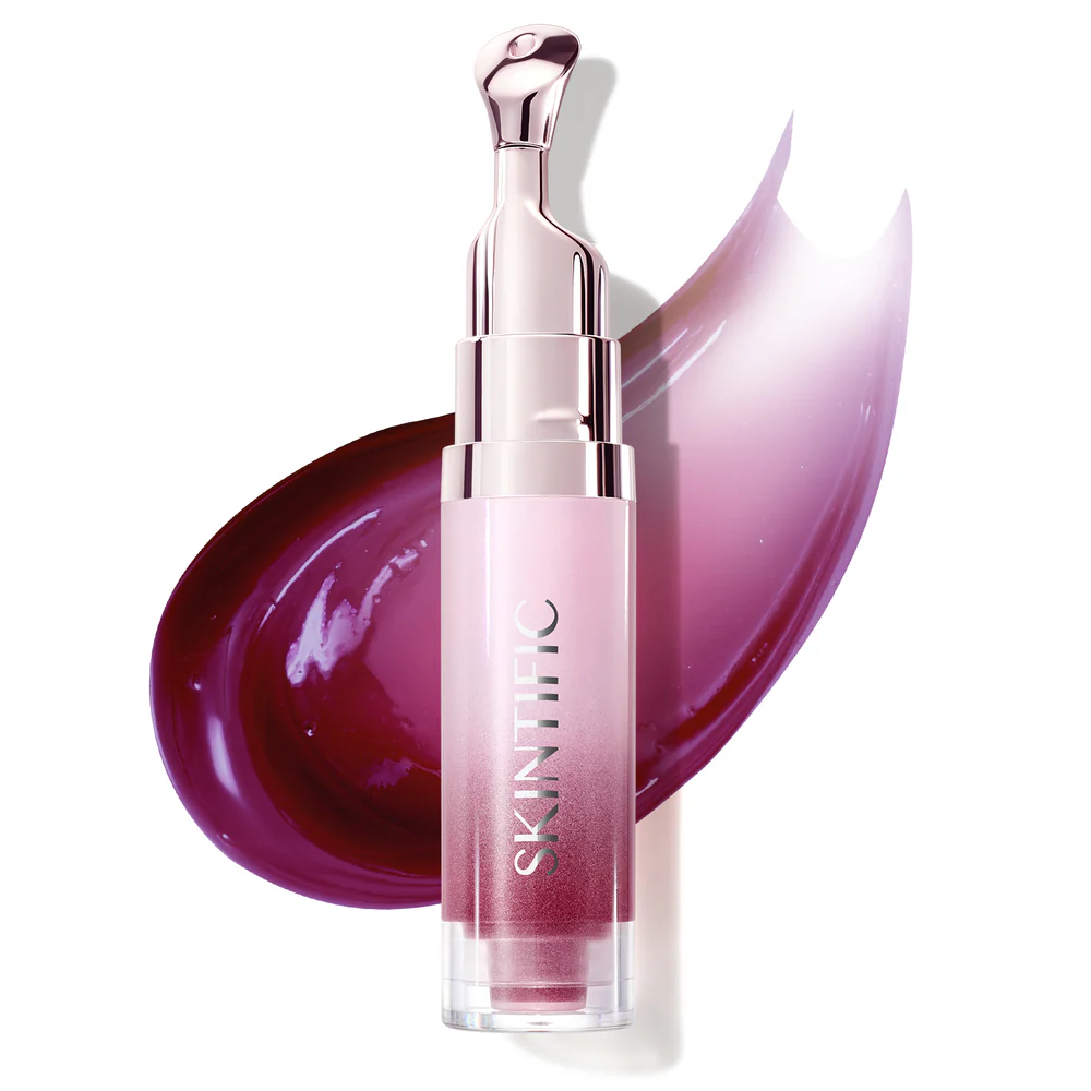 Skintific Peptide Nourishing Brightening Lip Serum – Berry Velvet