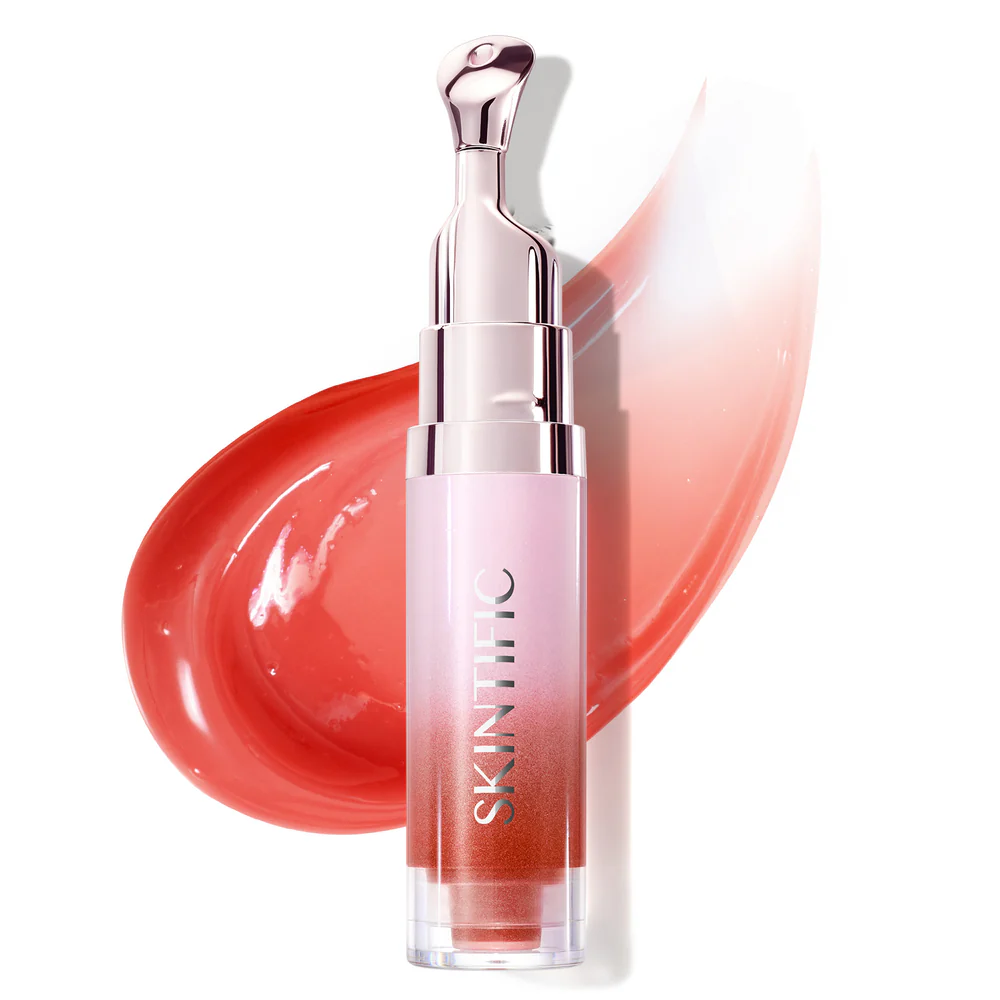 Skintific Peptide Nourishing Brightening Lip Serum – Guava Flush