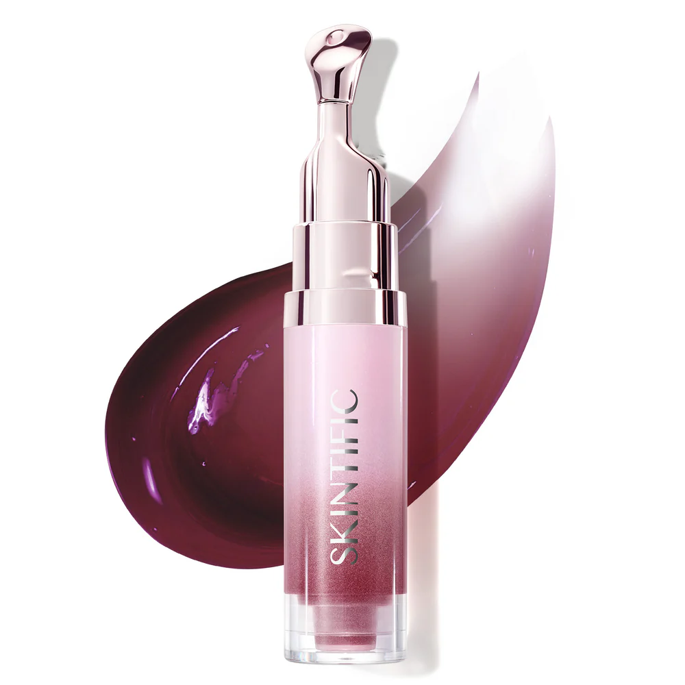 Skintific Peptide Nourishing Brightening Lip Serum – Fine Wine