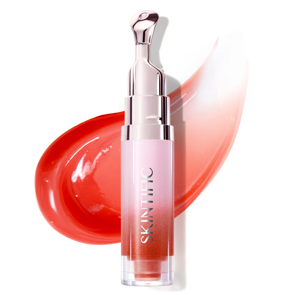 Skintific Peptide Nourishing Brightening Lip Serum – Juicy Peach