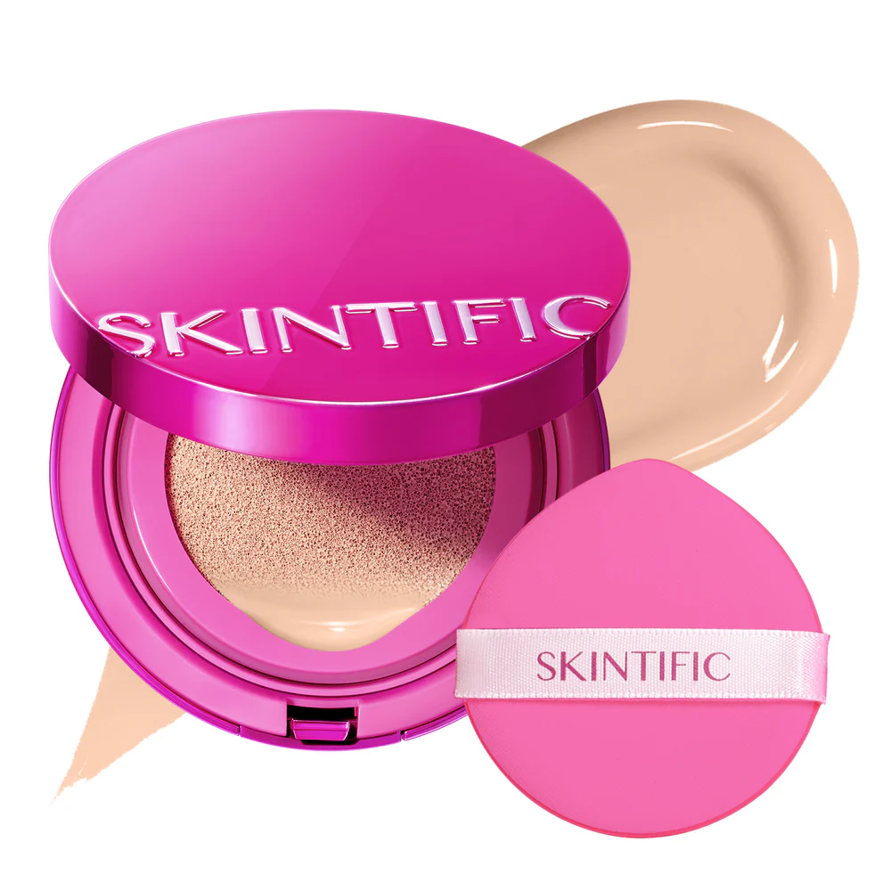 SKINTIFIC Cover Glow Perfect Cushion  – #2 Ivory