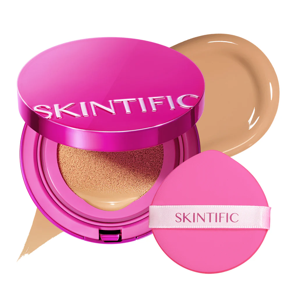 SKINTIFIC Cover Glow Perfect Cushion  – #4 Beige