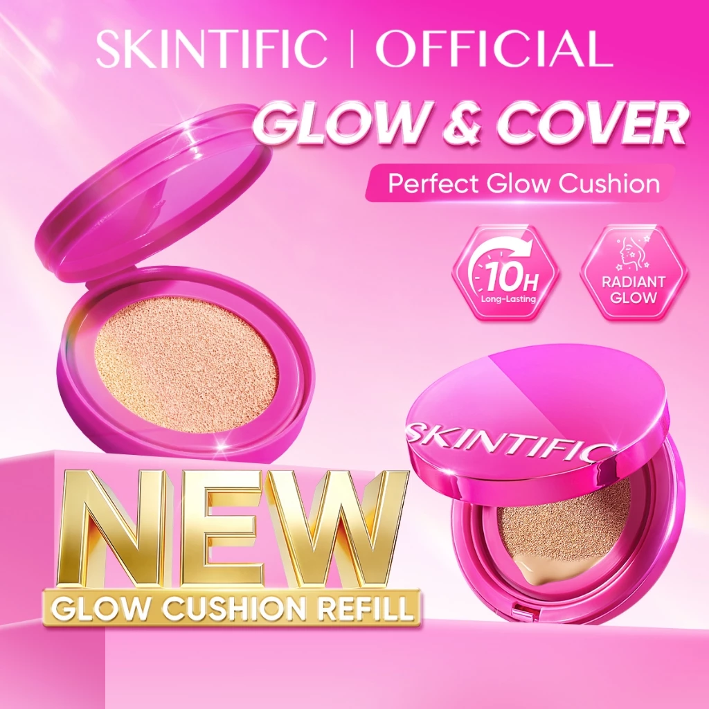 SKINTIFIC Cover Glow Perfect Cushion  – Image 1