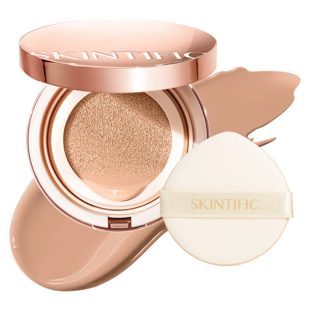 SKINTIFIC Cover All Perfect Cushion – #3A Almond
