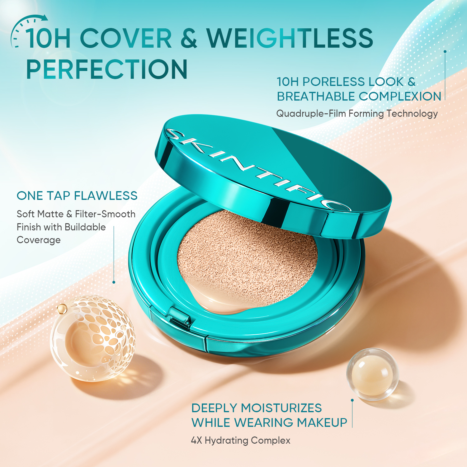 SKINTIFIC Perfect Stay Serum Cushion  – Image 2