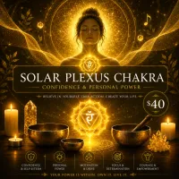 Solar Plexus Chakra (Confidence & Personal Power) $40 – Image 1