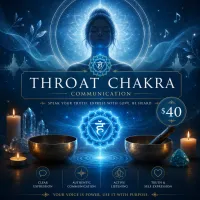 Throat Chakra (Communication) $40 – Image 1