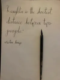 Victor Borge - "Laughter is the shortest distance between two people," – Image 2