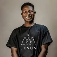 Eyes on Jesus Shirt – Image 3