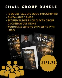 Don't Interrupt My Testimony Pre-launch - Small Group Bundle – Image 1