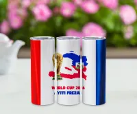 20 Oz Tumbler, World Cup 2026 Ayiti Prezan, with two lids – Image 2