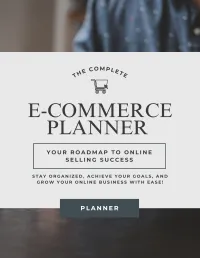 The Complete eCommerce Planner – Image 1