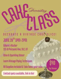 Cake Class  – Image 1
