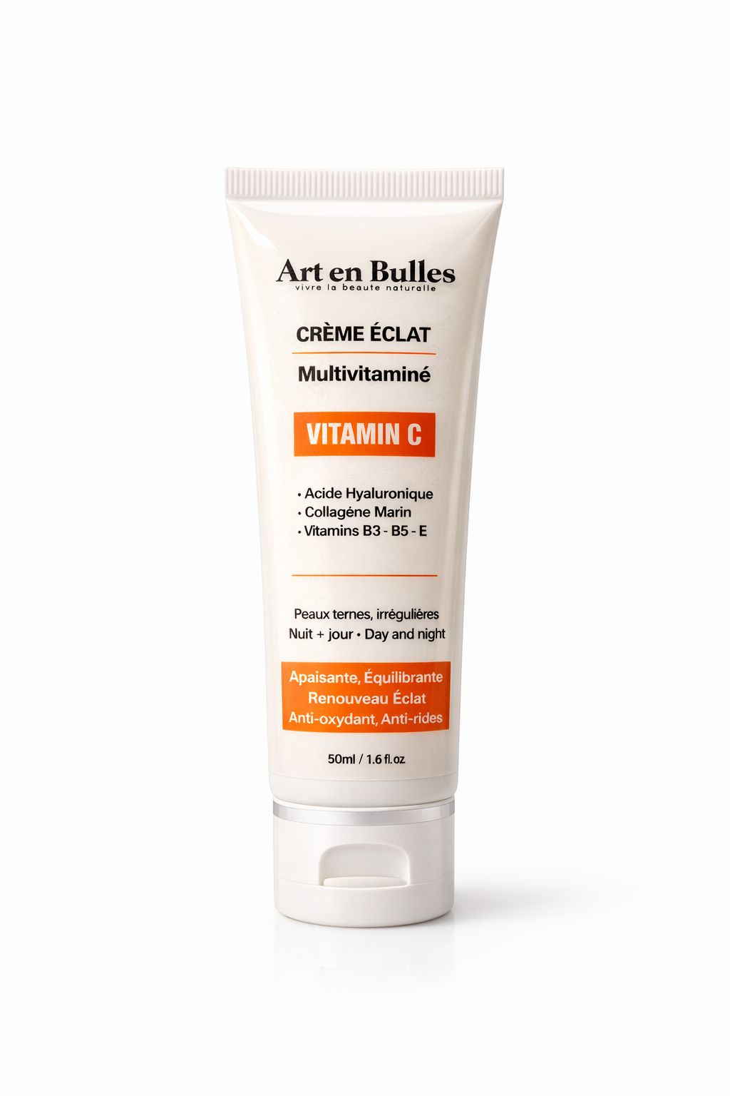 Crème Éclat Multivitaminée – Vitamine C & Acide Hyaluronique – Image 2