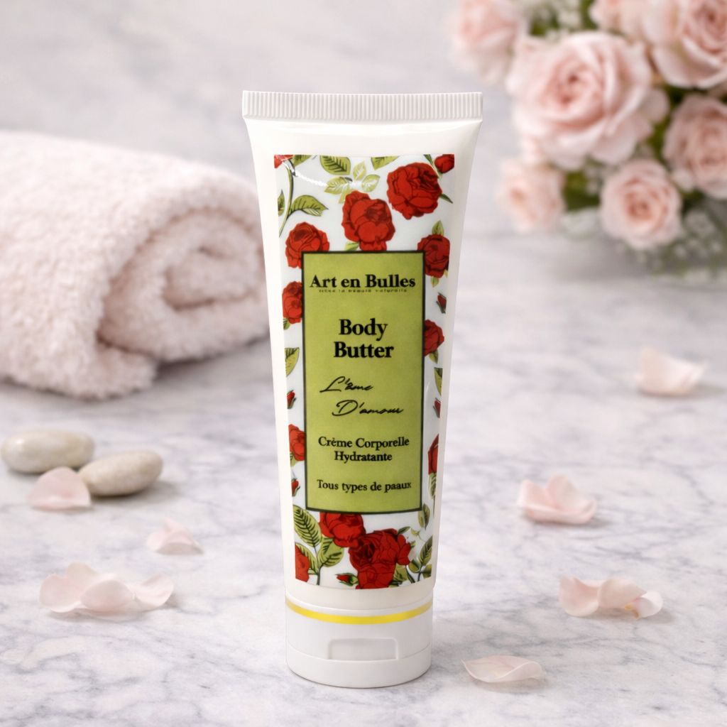 Body Butter L’Âme d’Amour – Crème Corporelle Hydratante – Image 1