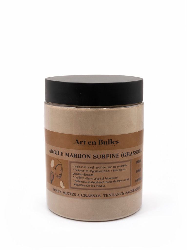 Argile Marron Surfine (Ghassoul) – Image 1