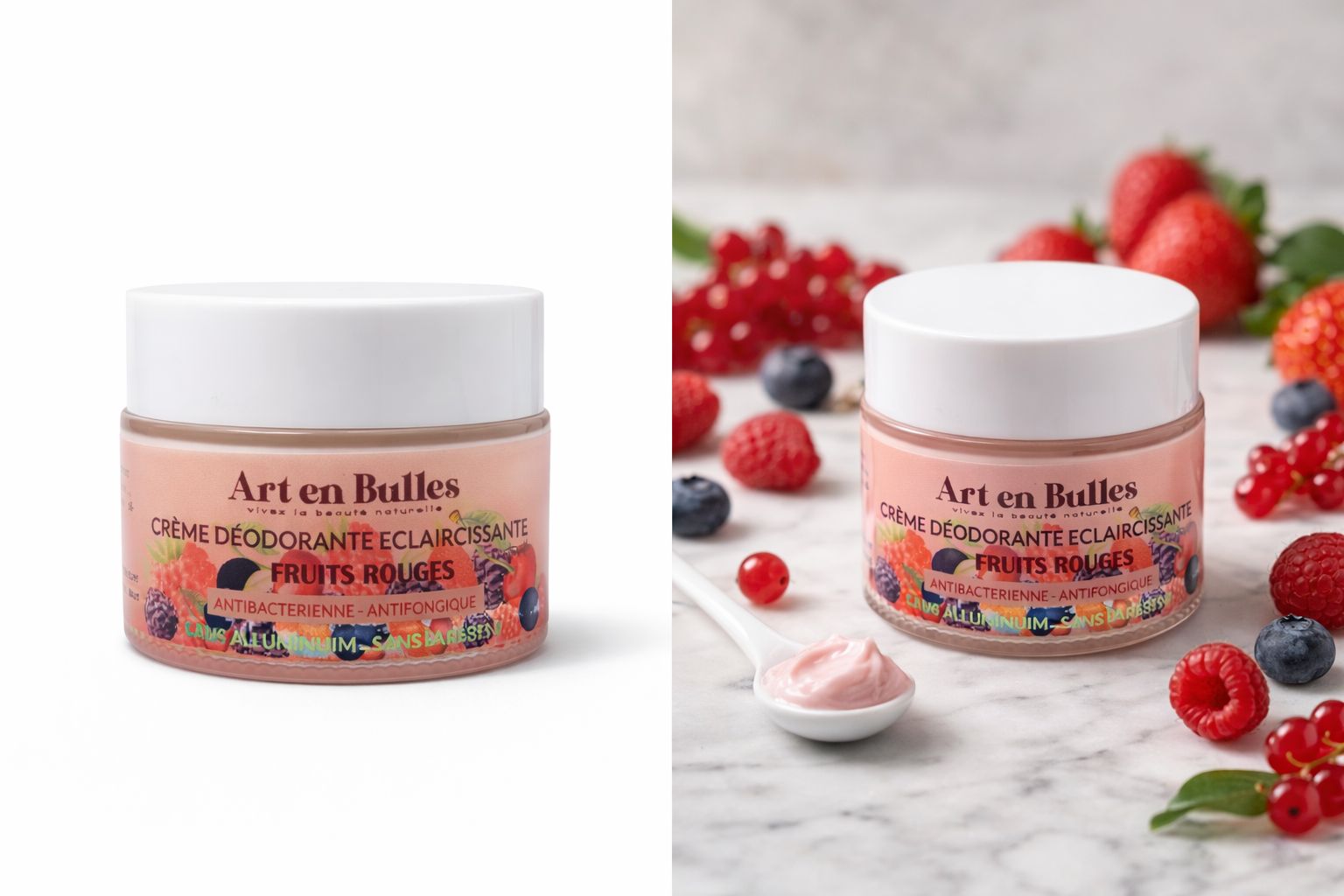 Crème Déodorante Éclaircissante Fruits Rouges – Image 2