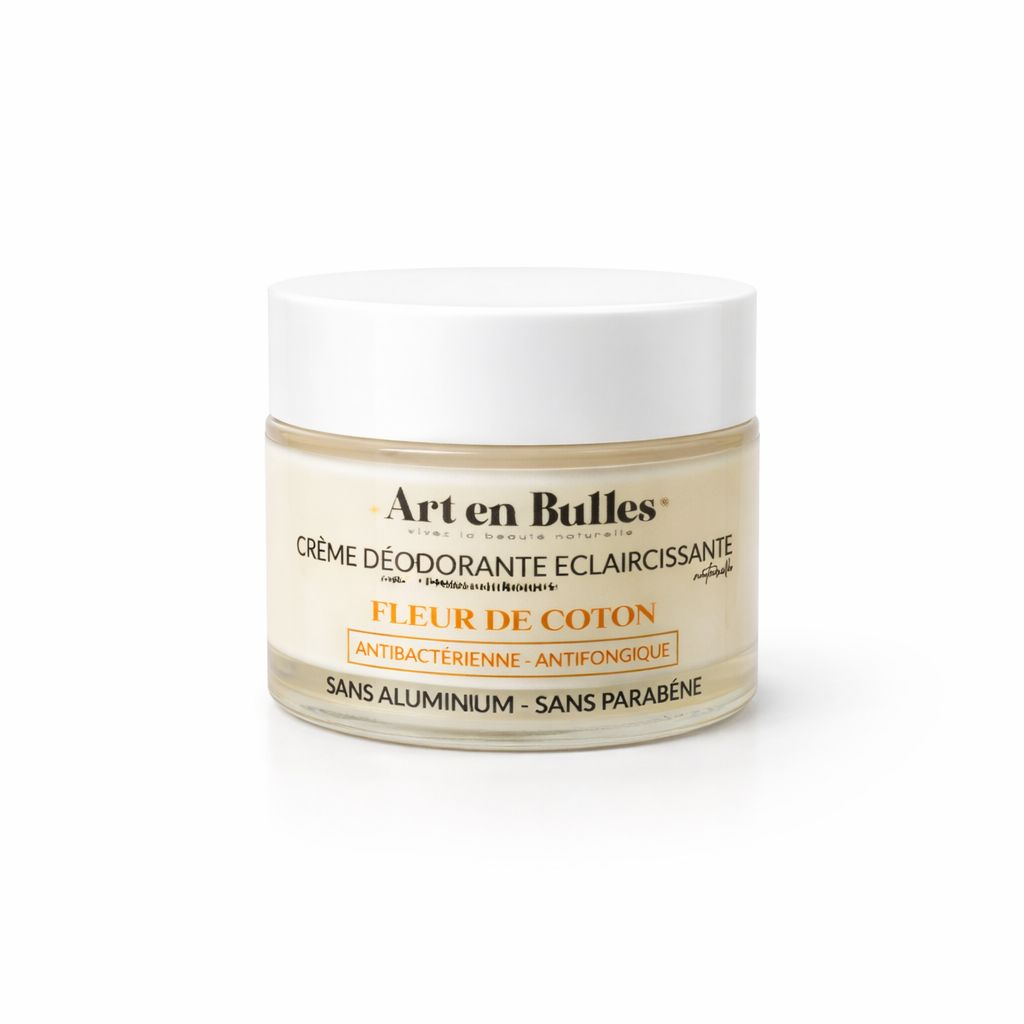 Crème Déodorante Éclaircissante Fleur de Coton – Sans Aluminium – Image 2