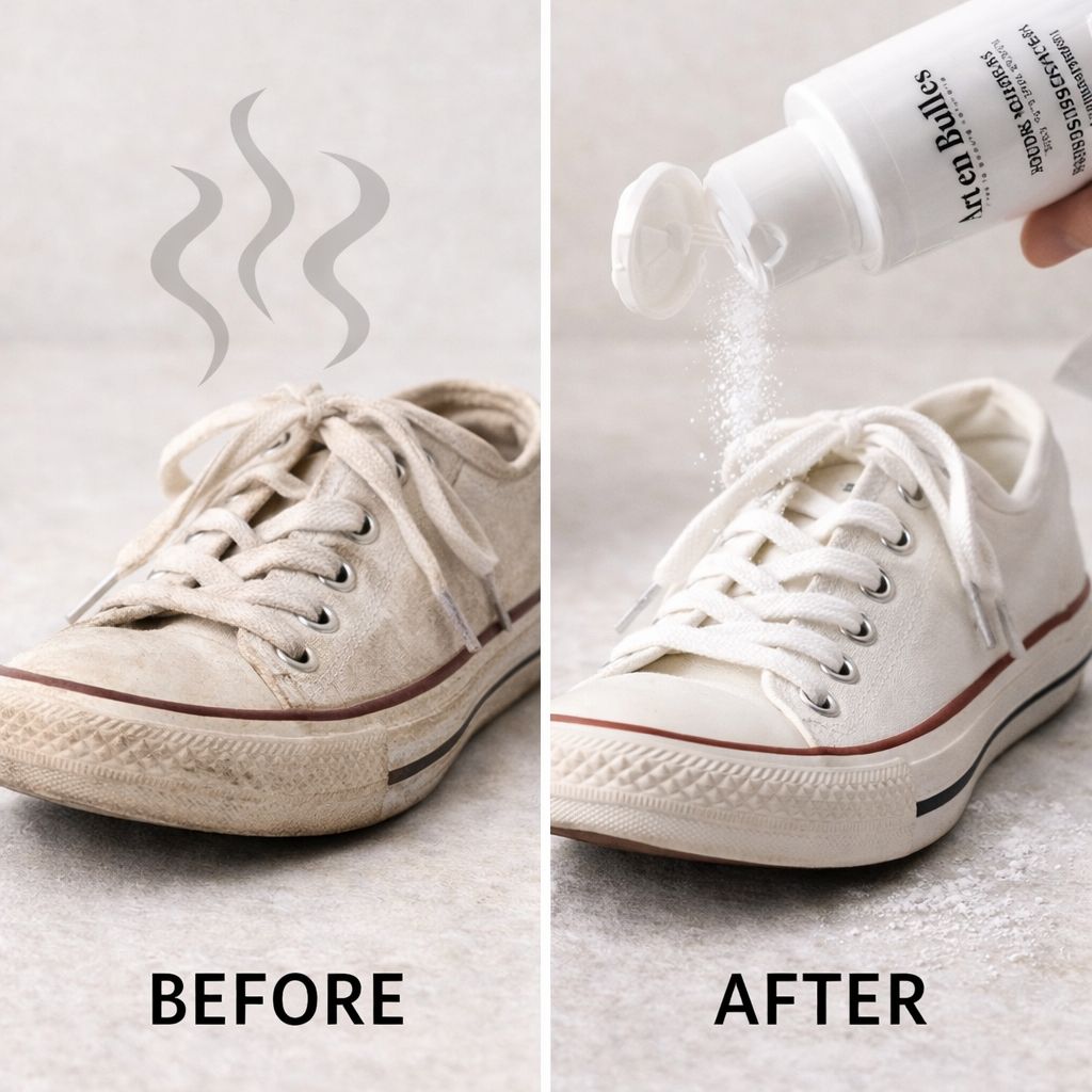 Poudre Pieds & Chaussures Anti-Odeurs – Fraîcheur Intense – Image 2