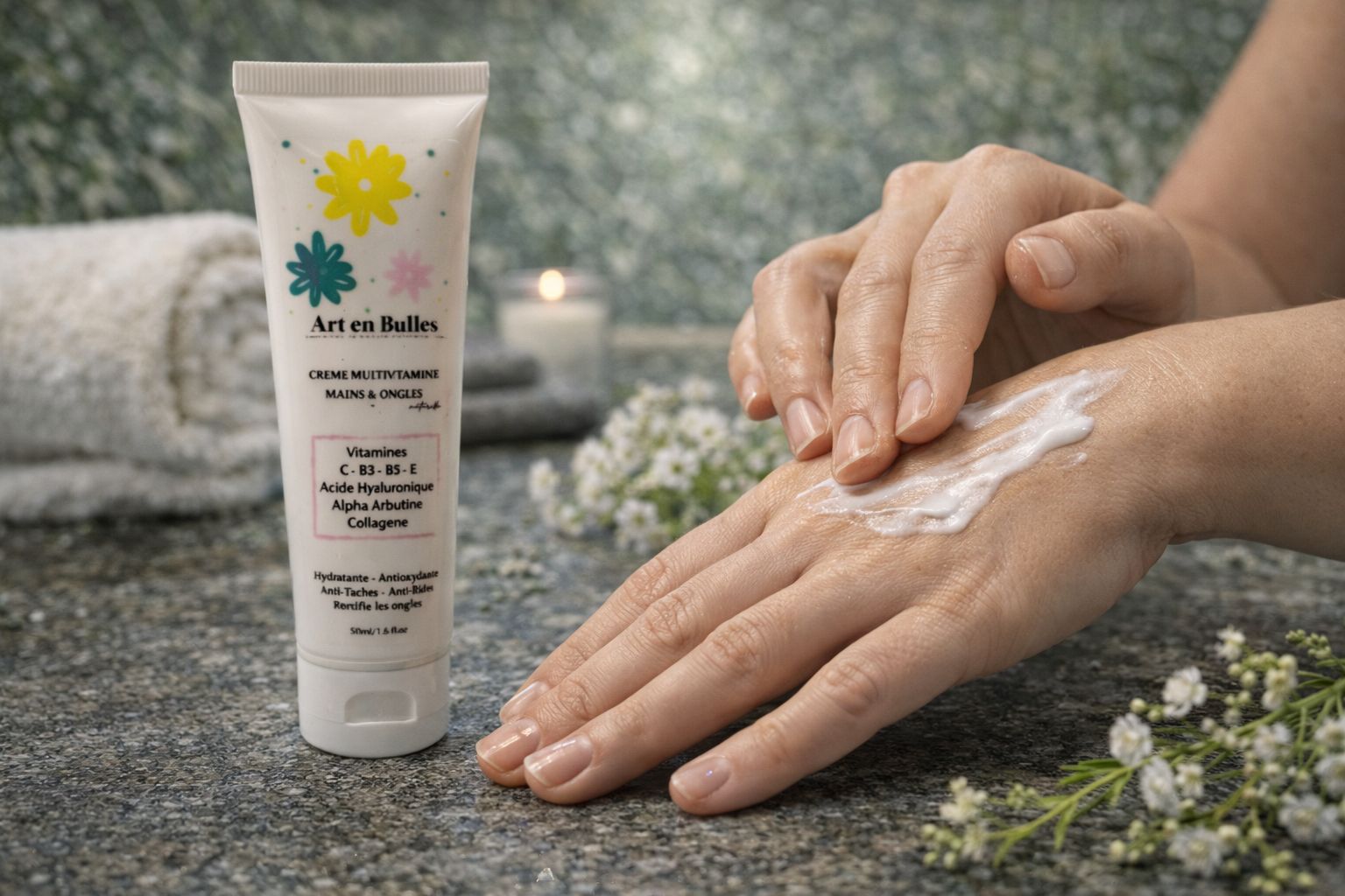 Crème Multivitaminée Mains & Ongles – Image 1
