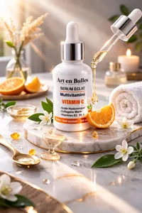Sérum Éclat Multivitaminé – Vitamine C & Acide Hyaluronique – Image 2