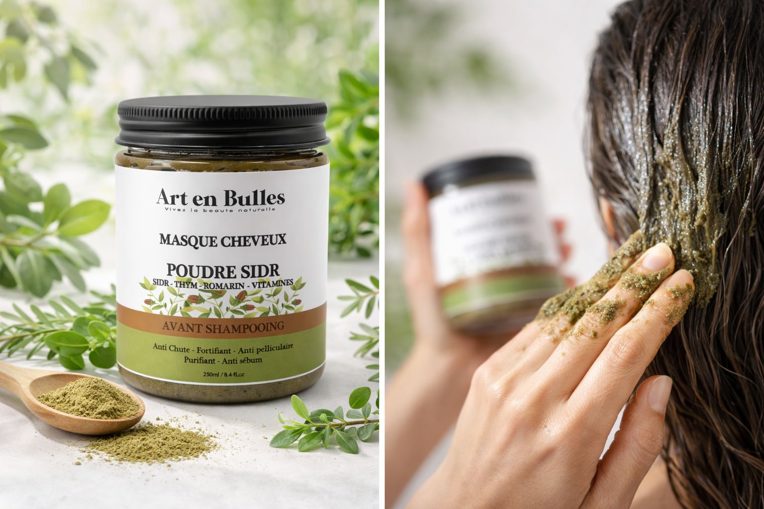 Masque cheveux poudre de sidr – Image 2