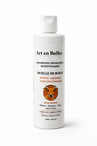 Moelle de Bœuf & Kératine – Shampoing Réparateur Multivitaminé   – Image 2
