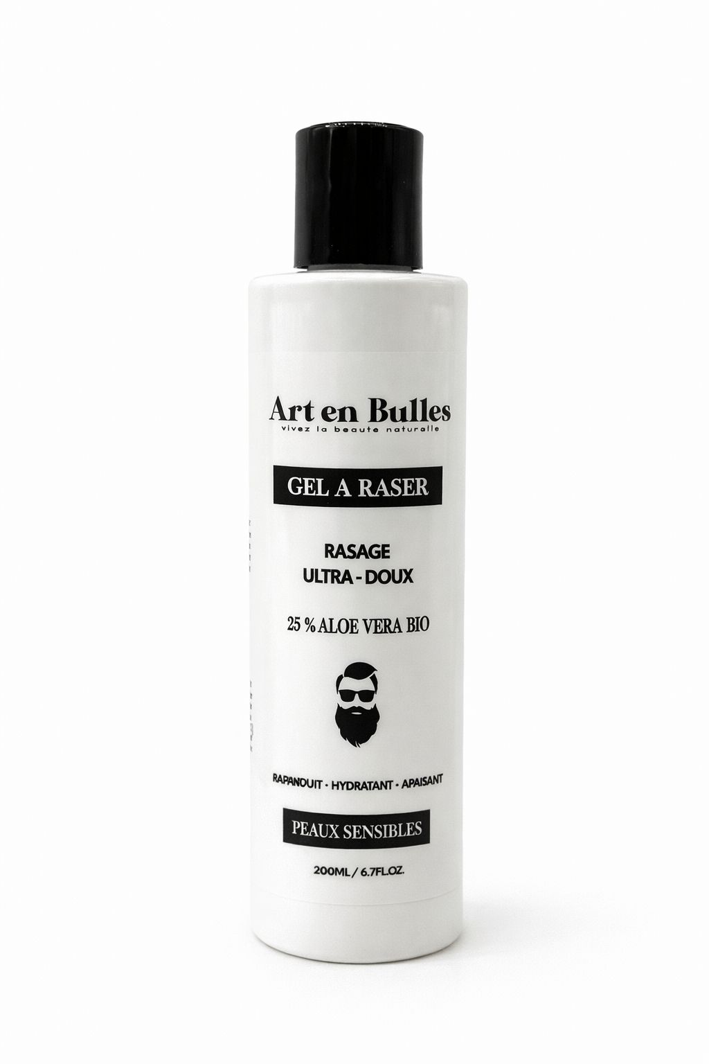 Gel à Raser Ultra-Doux – Aloe Vera Bio – Image 2
