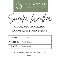Odor-Neutralizing Room & Linen Spray – Sweater Weather