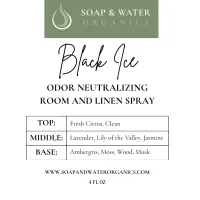 Odor-Neutralizing Room & Linen Spray – Black Ice