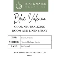 Odor-Neutralizing Room & Linen Spray – Blue Volcano