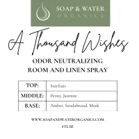 Odor-Neutralizing Room & Linen Spray – A Thousand Wishes