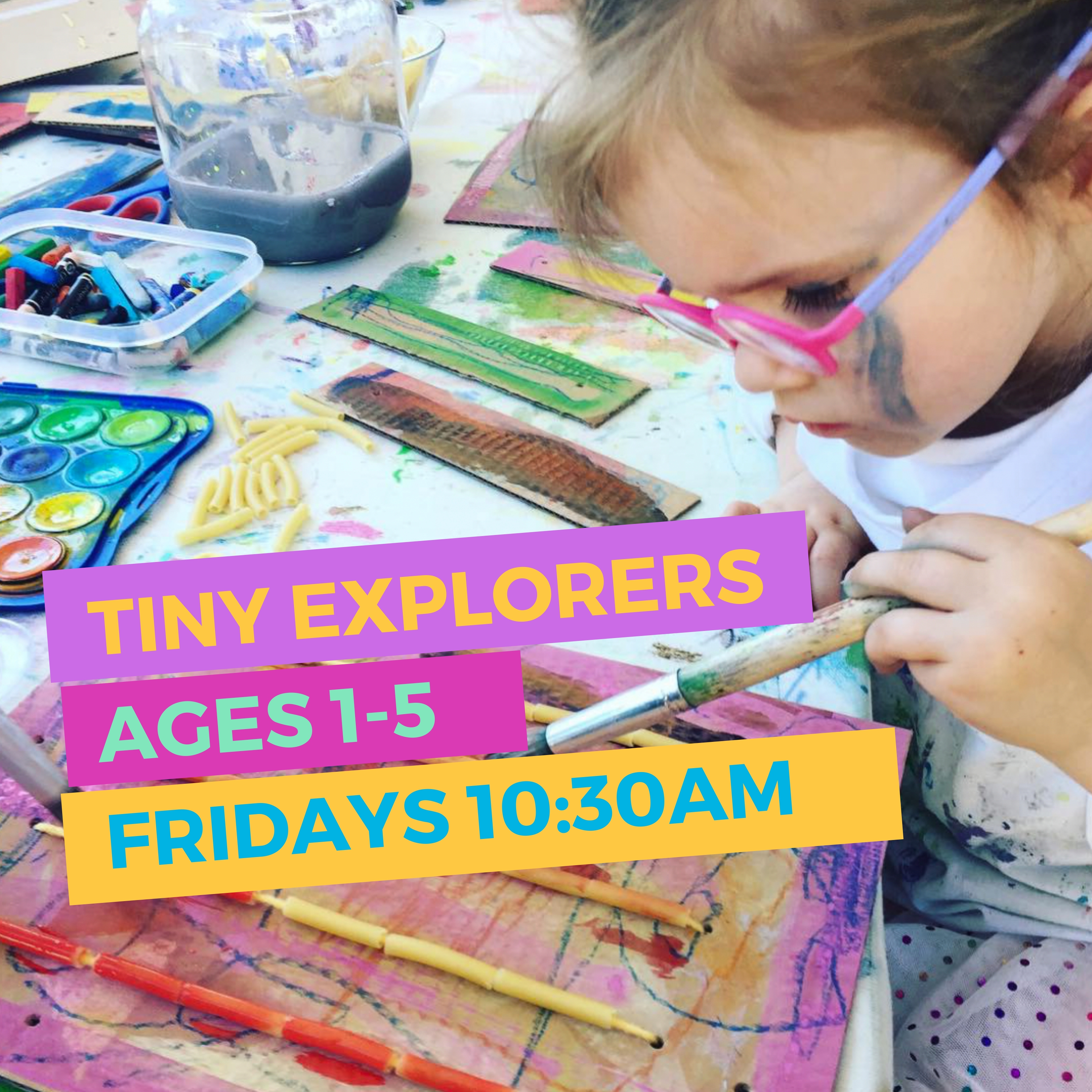 Tiny Explorers • Ages 1-5 • JUNE – Image 1