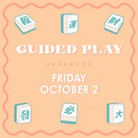 Guided Play - FRIDAY OCTOBER 2 – Image 1