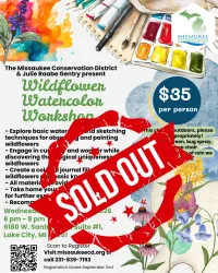 Wildflower Watercolor Workshop – Image 1