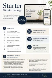Starter Website Package  – Image 1