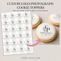 1" Cookie / Cupcake Toppers -50Pack – Image 1