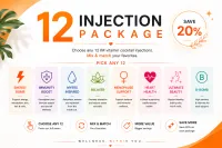 12 Injection Cocktail Package – Image 1