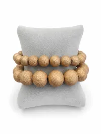 Golden Bead Bracelet – Image 1