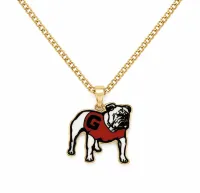 Georgia Bulldog Necklace  – Image 1