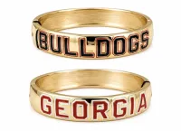 Georgia Bulldog Bangle – Image 1