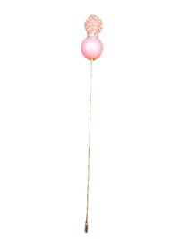 Crown Pins (lightweight)-Clearance – Iridescent pink-pink