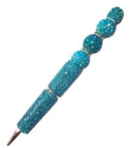 Bejeweled Ink Pens – Turquoise blue