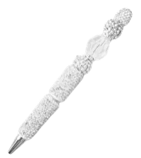 Bejeweled Ink Pens – White Iridescent