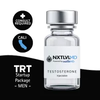 TRT CALI Men's Startup Package 60 days (Consult, Labs, Cypionate 200mg/mL 10mL + Anastrozole 24×1mg) – Image 1