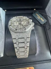 Audemars Piguet Royal Oak Chronograph 41mm Pavé Diamond – Image 3